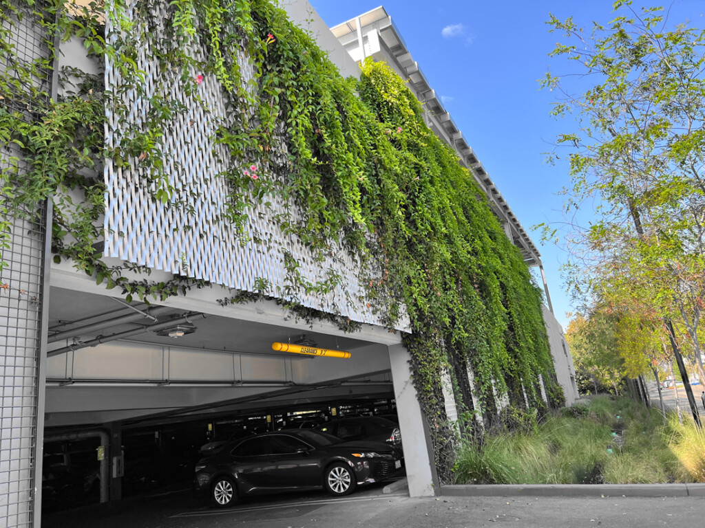 Arquitectonica Greenwraps a Parking Garage