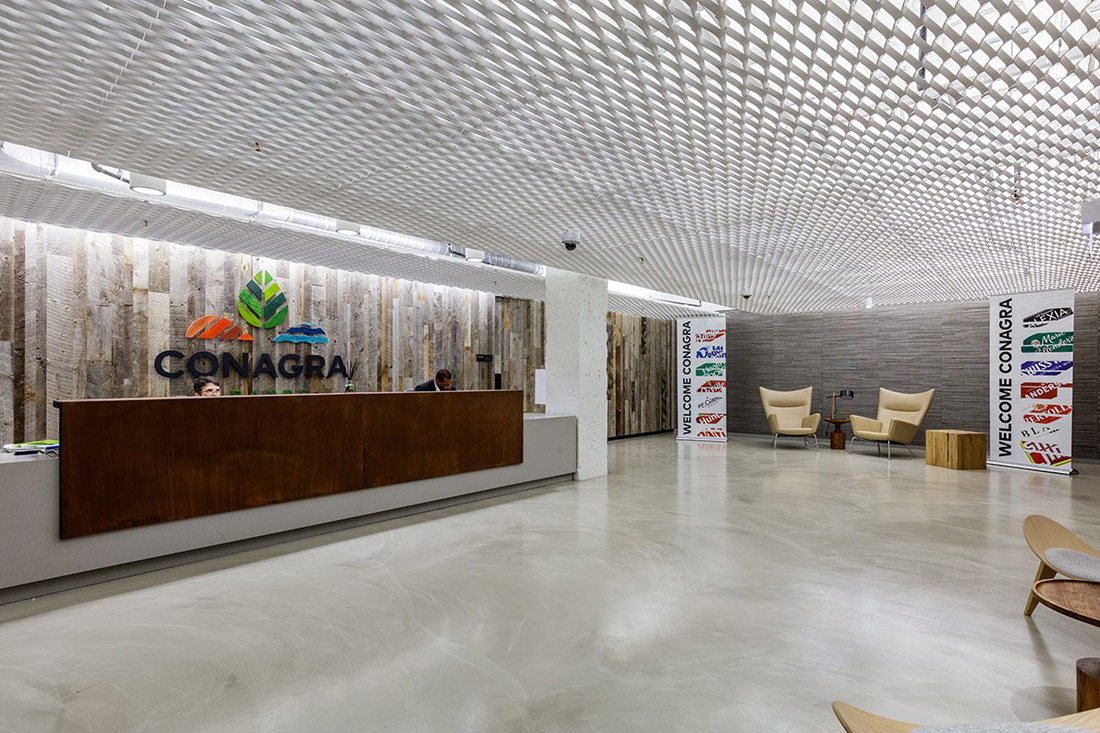Merchandise Mart Conagra - Expanded Mesh Ceiling - Architectural