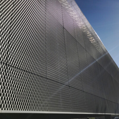 1625 Plymouth – Expanded Mesh Parking Garage Screen - Architectural