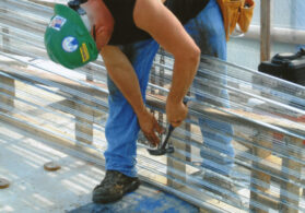 Bridge forming, forming concrete walls with plywood, concrete form systems