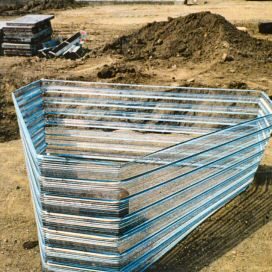 concrete forming system, metal concrete forms, concrete columns forms