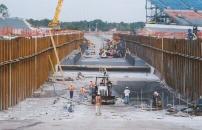 Bulkhead barrier, bulkheads, STAY-FORM® concrete forming