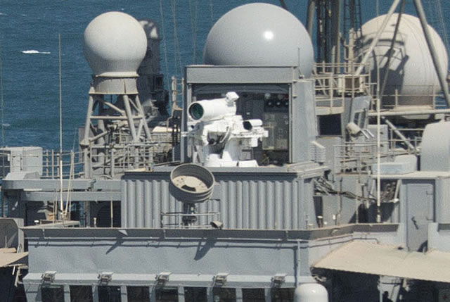 AMICO Products Used In Testing Of U. S. Navy LaWS Laser Weapon