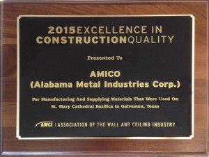 Recap: AMICO Earns AWCI Construction Quality Award