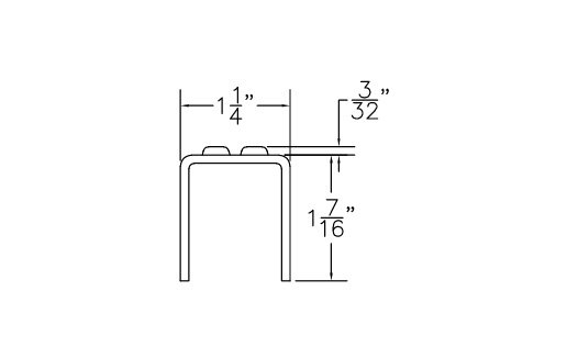 1.25a Safety-Tread® Ladder Rungs